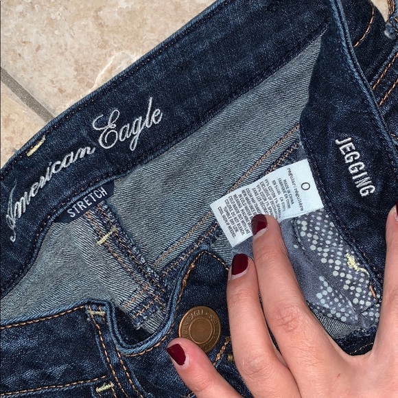American Eagle Jegging stretch size 0 - Picture 2 of 3